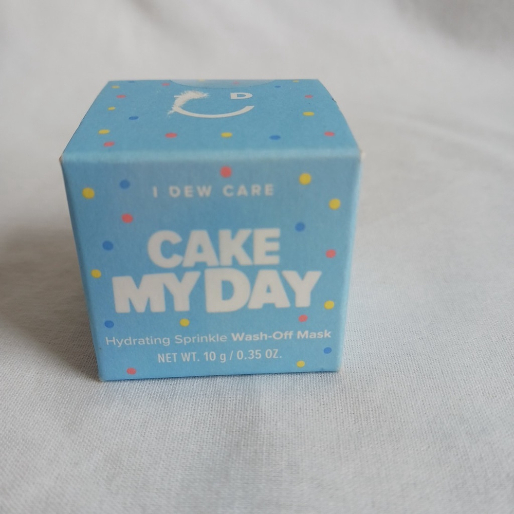 I Dew Care Cake My Day Hydrating Facial Mask